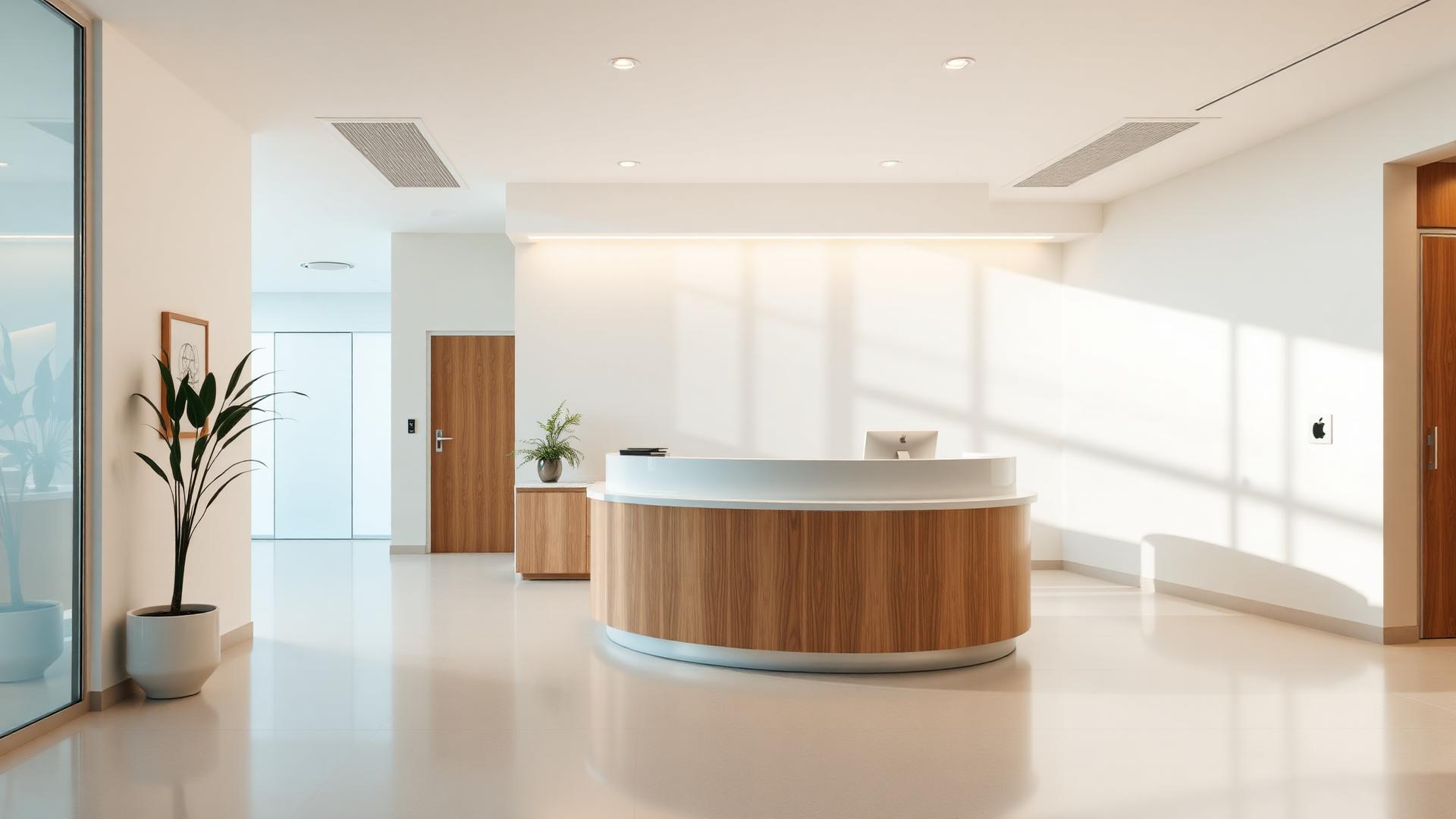 HelixDX reception, ready to welcome patients